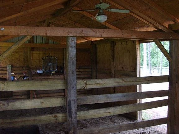 Large horse stalls