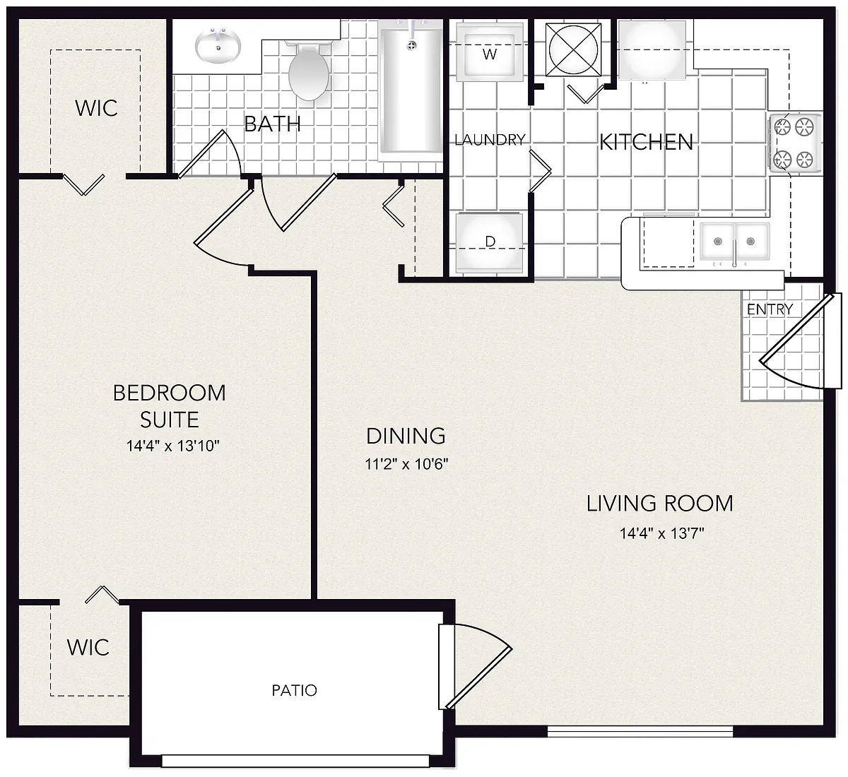 Floor plan A1-Upperville