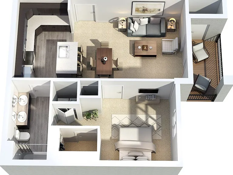 Bucking Horse Apartments — Photo 32