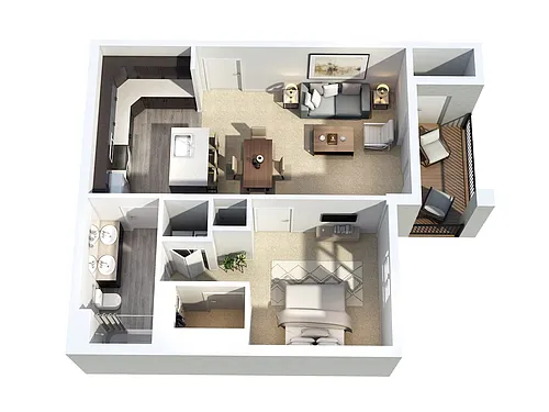 Floor plan Mustang