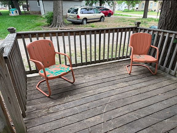 Back porch facing alleyway