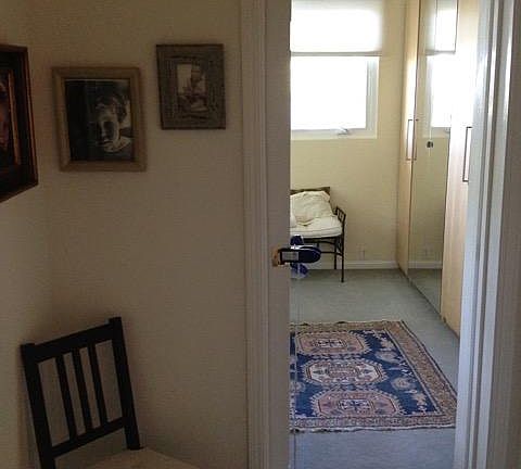 Hallway looking into Master BR