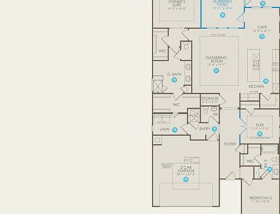 Prestige Floor Plan, Quick Move-in Home, Floor 1