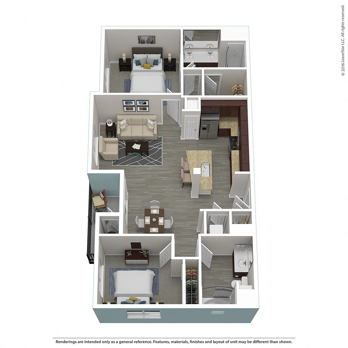 Floor plan Residence 5 Luxury