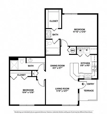 Floor plan B2B Bizmarck