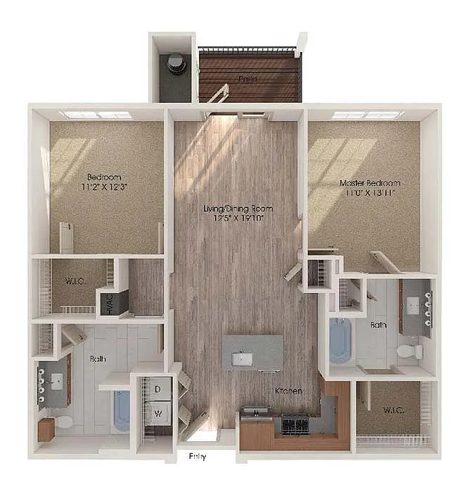 Floor plan B1