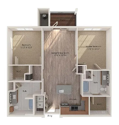 Floor plan B1