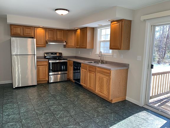 basement door is off of kitchen