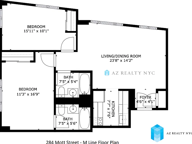 284 Mott St #2M — Photo 10