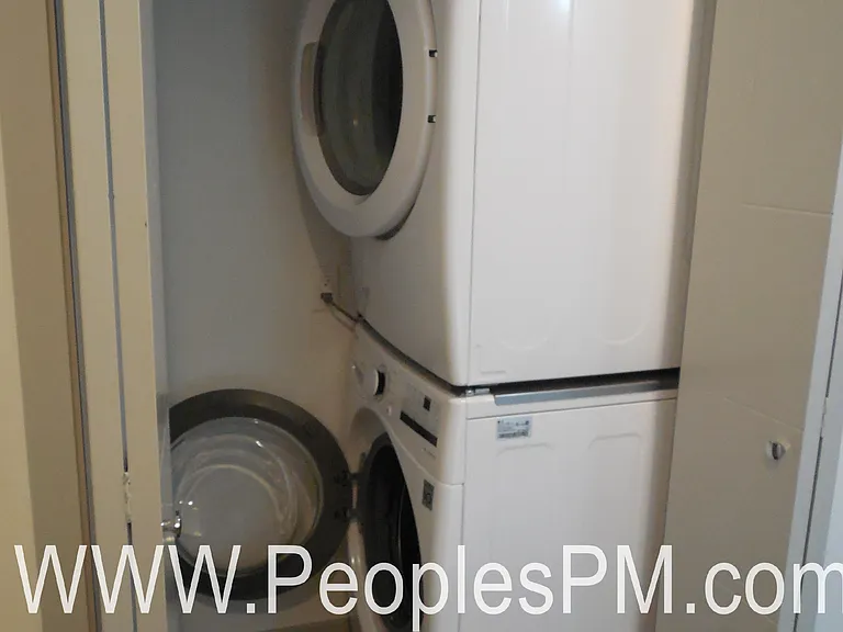 Washer and Dryer on Primary Bedroom level