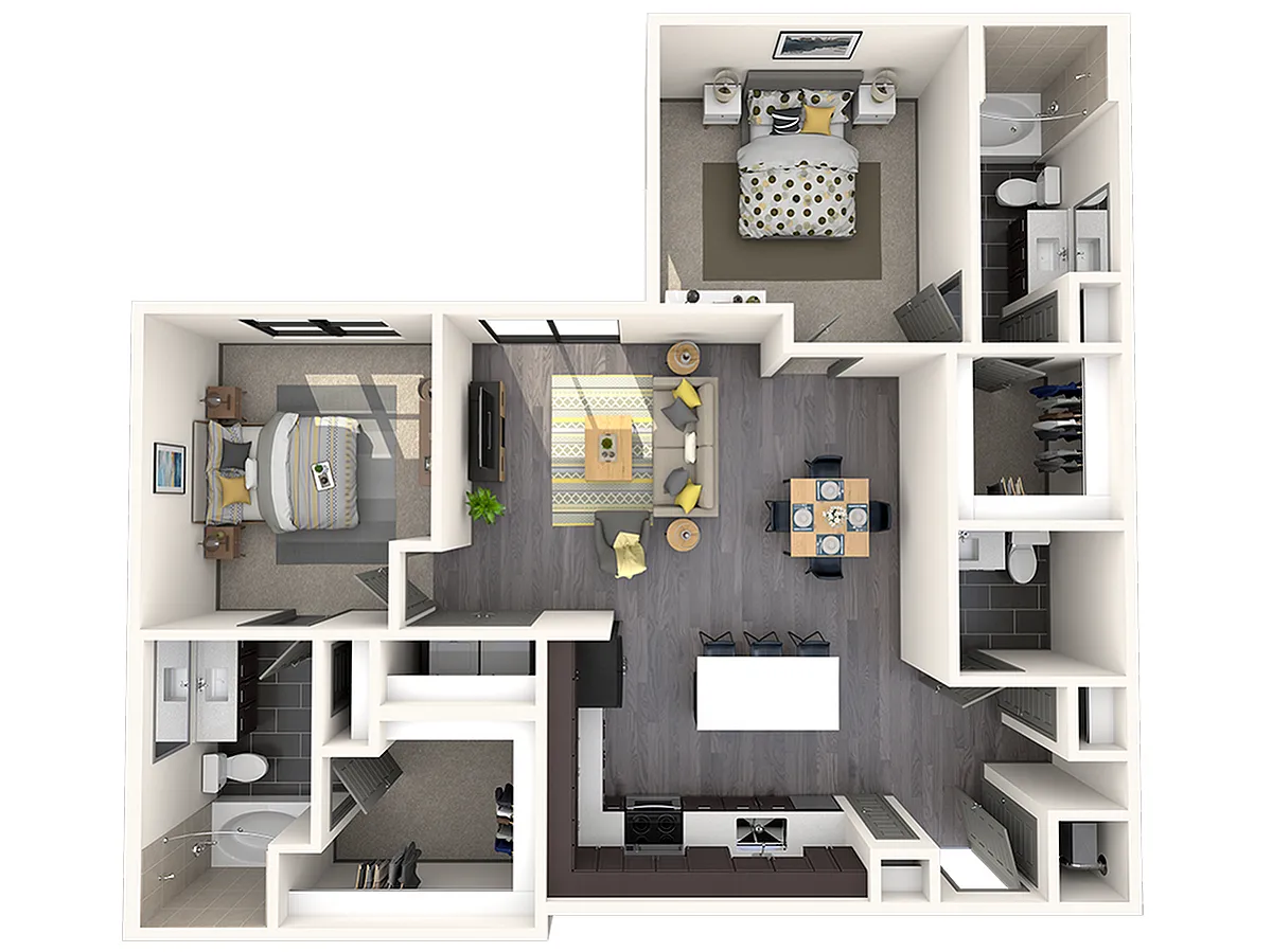 Floor plan 2C