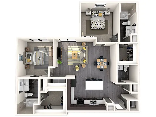 Floor plan 2C