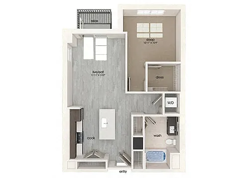 Floor plan A06