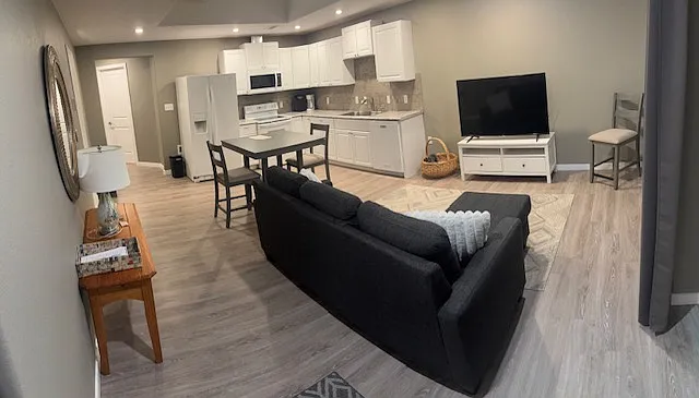 Dining/Kitchen/Living