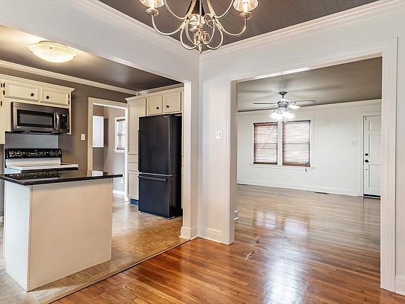 Kitchen and Living Room View