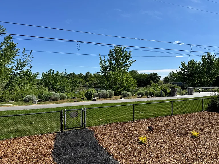 Park and walking path