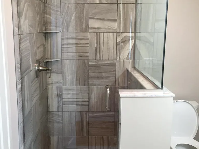 tile shower/bathroom #1
