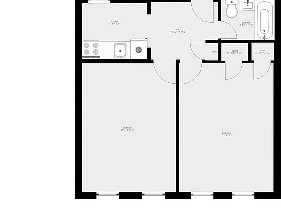 2nd image of 344 E 6th St APT 3D