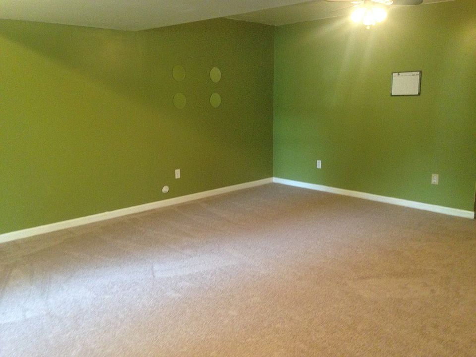 Newly carpet family basement