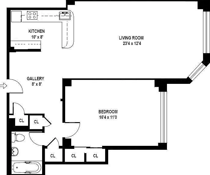 80 Park Ave #4H — Photo 2