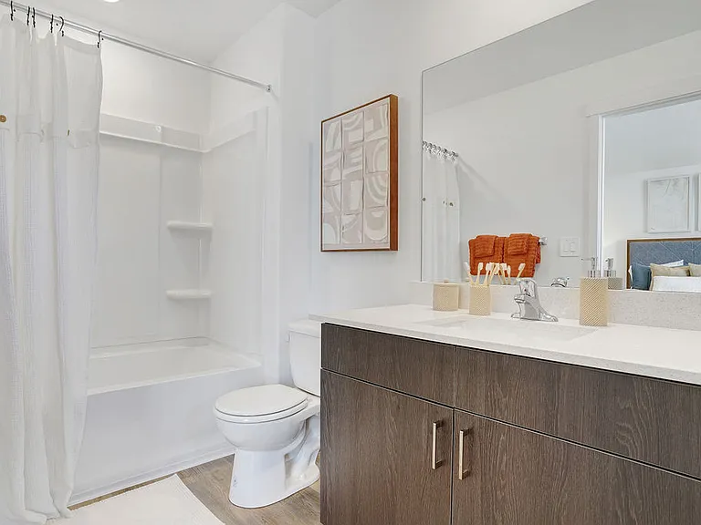 PRIMARY BATHROOM AND WALK IN CLOSET