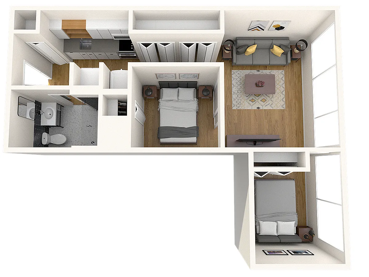 Floor plan B4