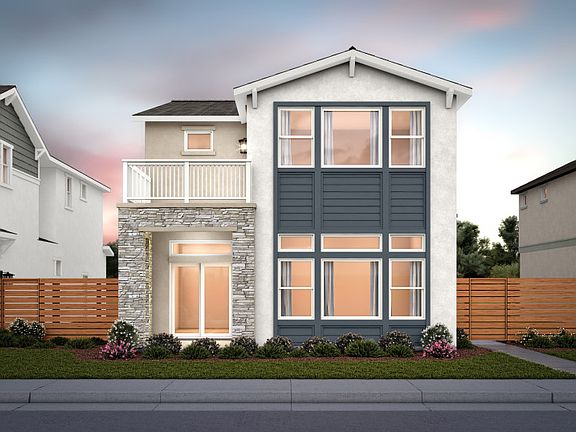 Plan 2 - Elevation A - Balcony