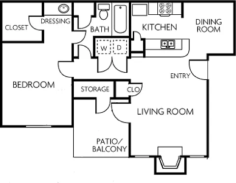 Floor plan 11B