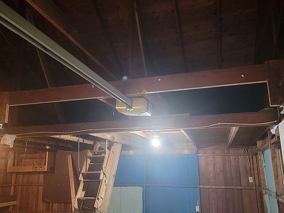 Above garage storage