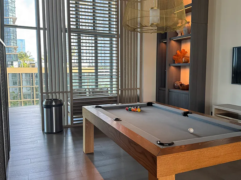 billiards table
