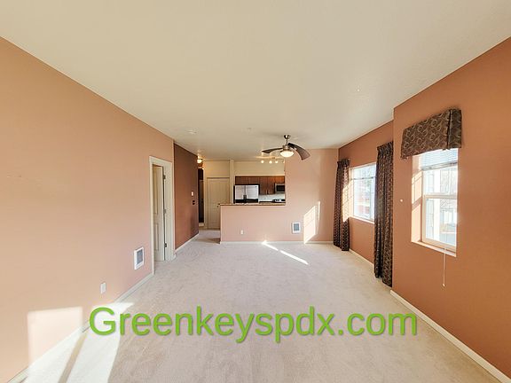 Living Room with view of kitchen