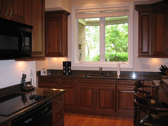 Dacor appliances, custom cabinetry