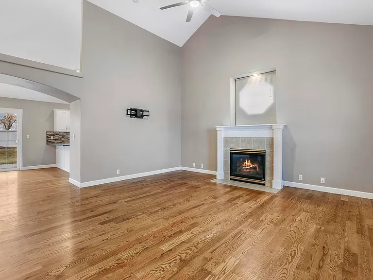 entry living room