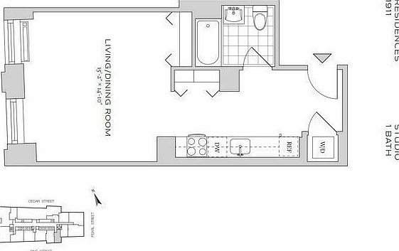 2nd image of 70 Pine St APT 1911