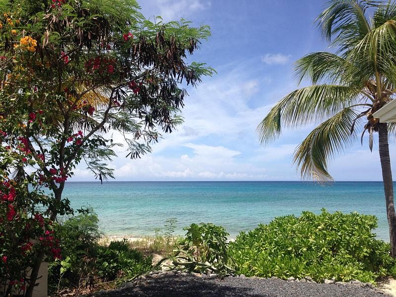 View Pulling in Driveway