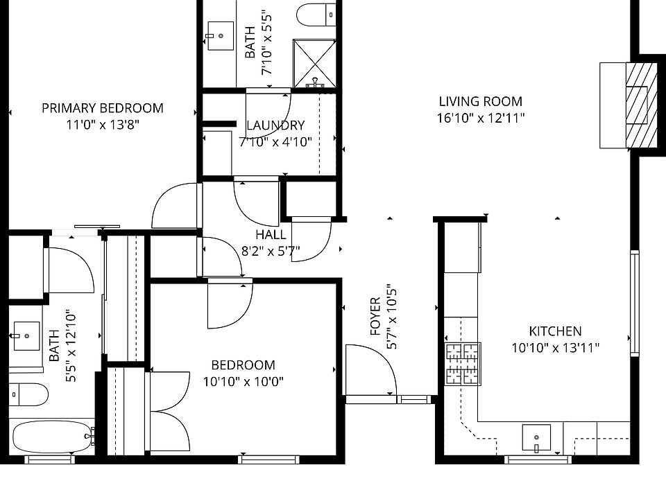 Disclaimer: This was done by 3rd party. Neither owner nor his agents are liable for the accuracy of measurements and work.