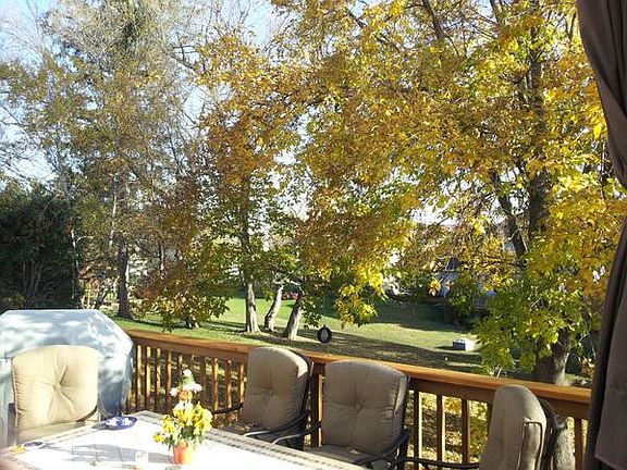 huge back deck