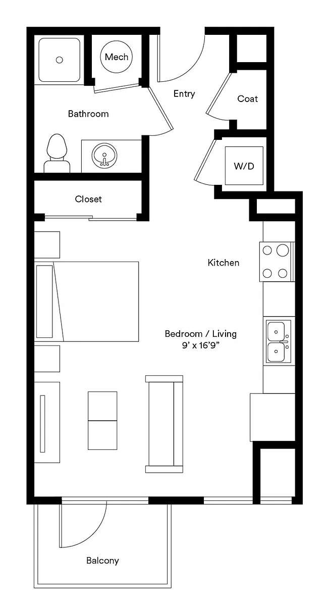 Floor plan The Tower S1