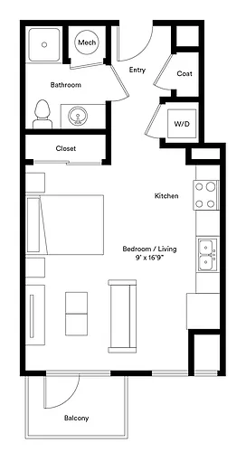 Floor plan The Tower S1