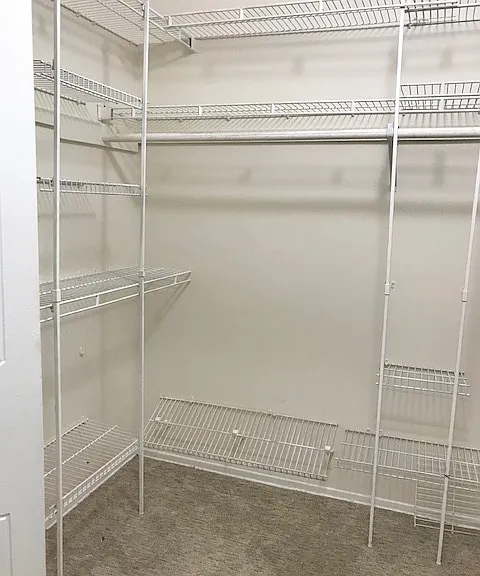 Large walk-in closet