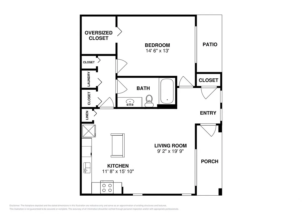 Floor plan Nona