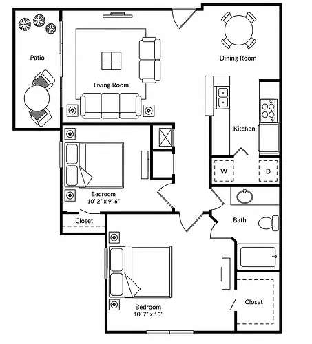 Floor plan B1