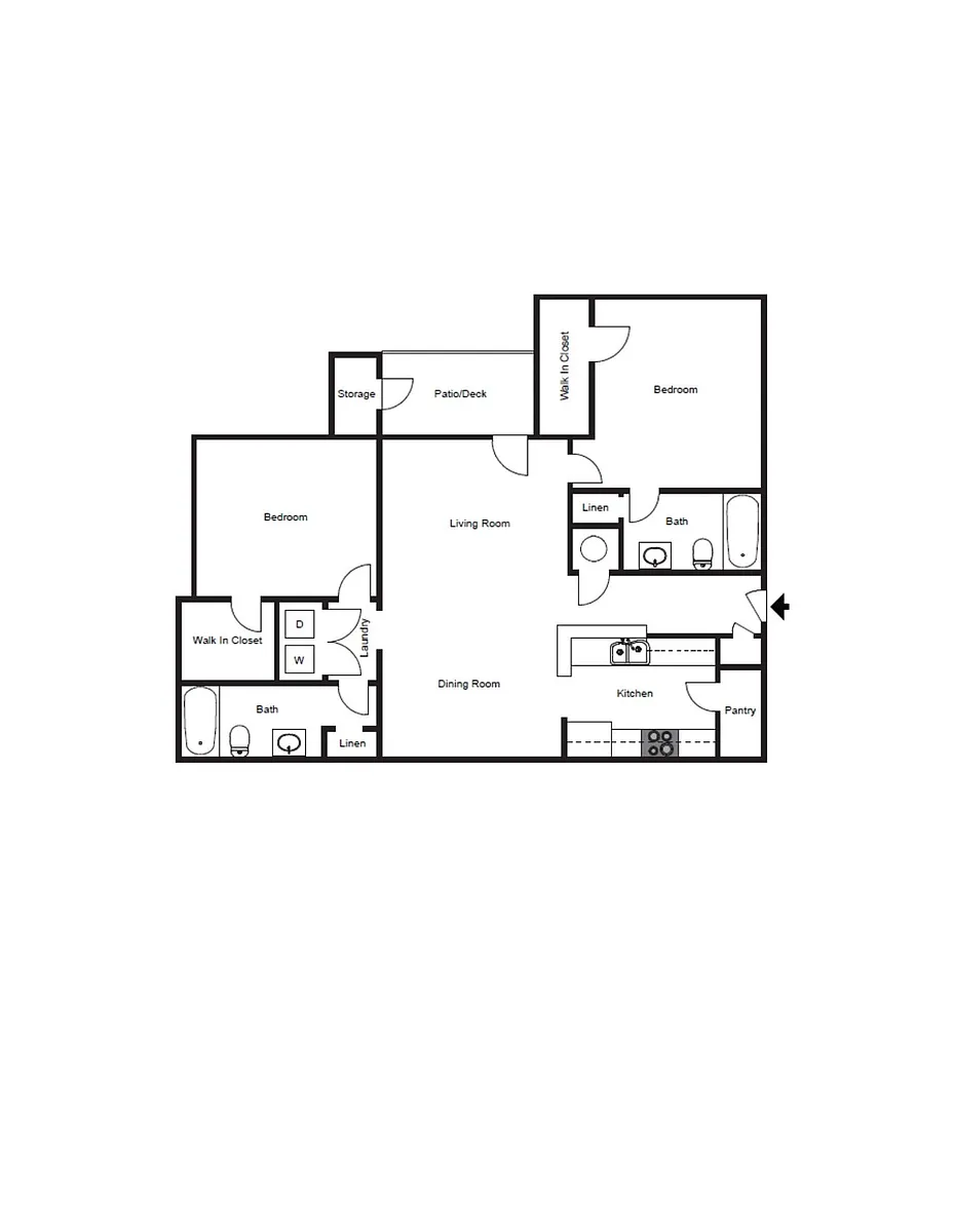 Floor plan B1