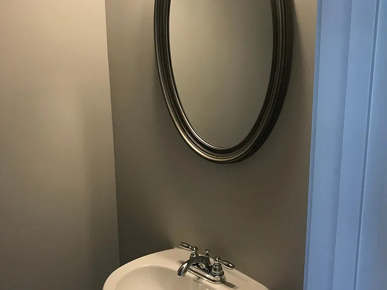 Half Bath on 1st floor