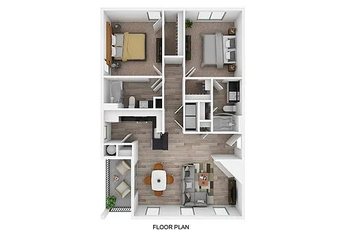 Floor plan The Sagamore Renovated