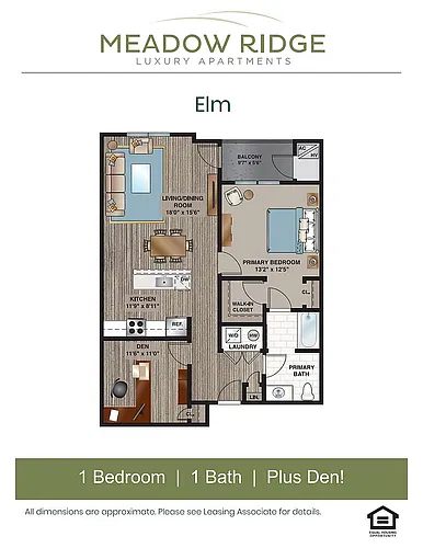 Floor plan Elm 55+