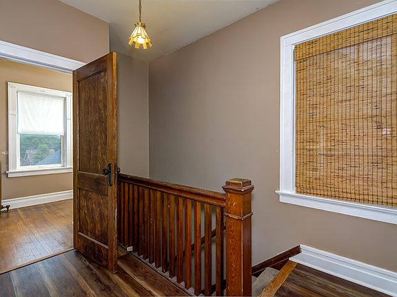 Entry with large spare room.