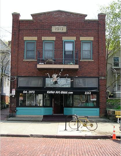 Front of my property, with my studio below. Apartment is above on second floor, with balcony