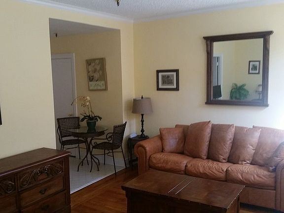 Living area leading to the .
