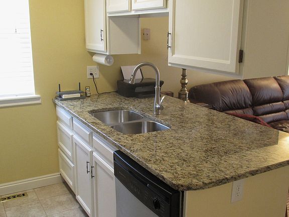 kitchen with granite counters
